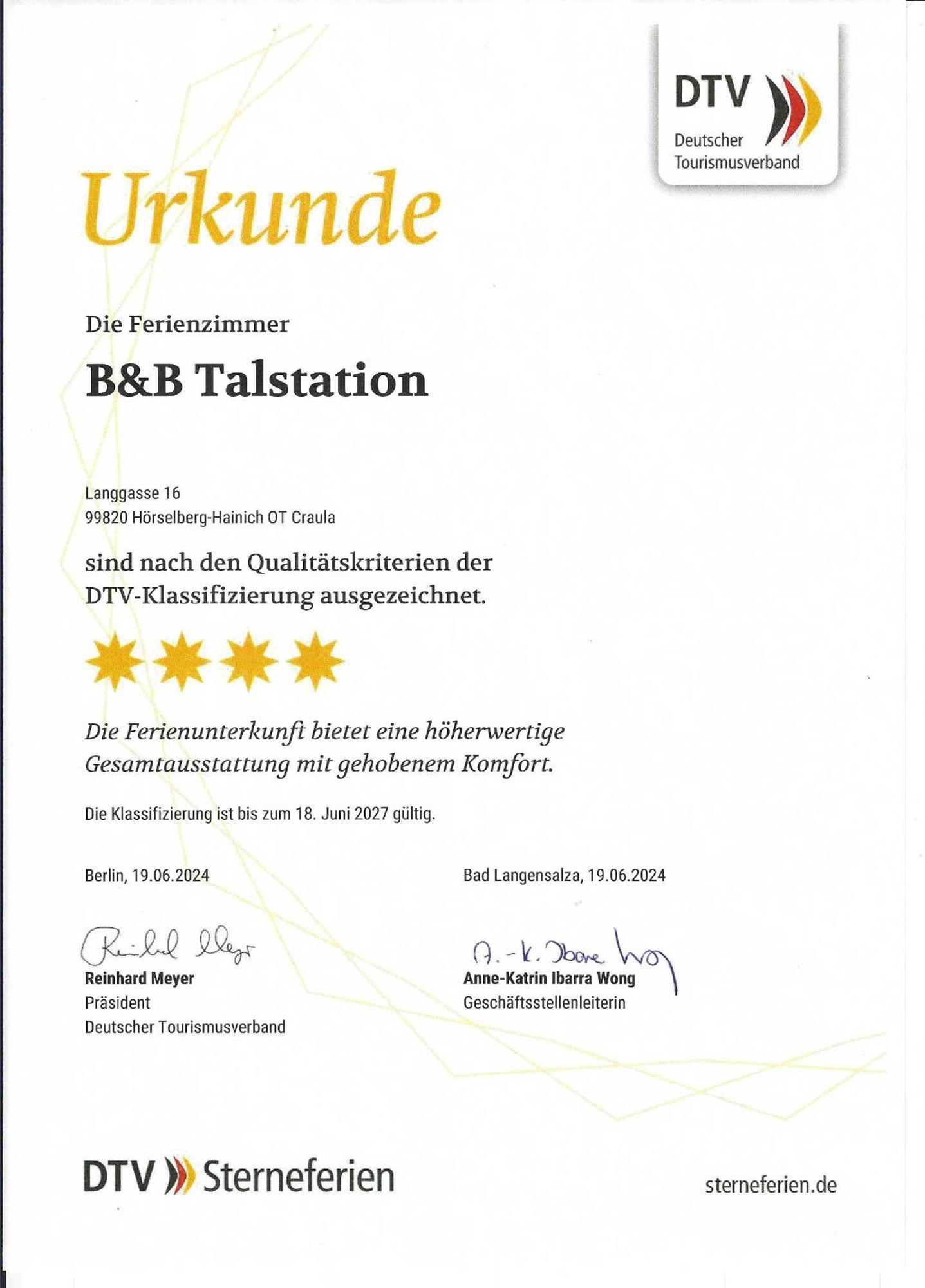 B&B Talstation Horselberg-Hainich Εξωτερικό φωτογραφία